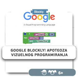 Google Blockly! Apoteoza vizuelnog programiranja - KIBERone. Škola digitalne pismenosti. Programiranje za decu. IT edukacija dece. Belgrade