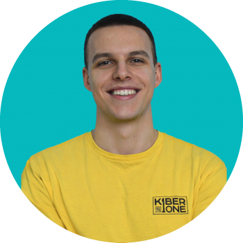 Pavle - KIBERone. Škola digitalne pismenosti. Programiranje za decu. IT edukacija dece. Belgrade